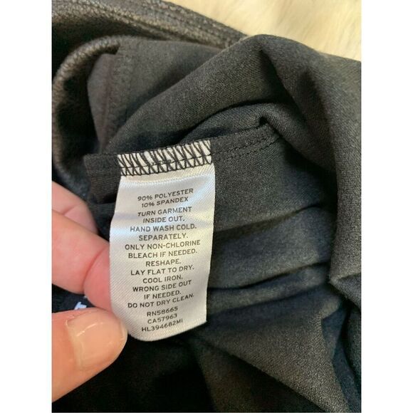 Nordstrom Trouve faux leather leggings Matte finish moto XS - Picture 5 of 5